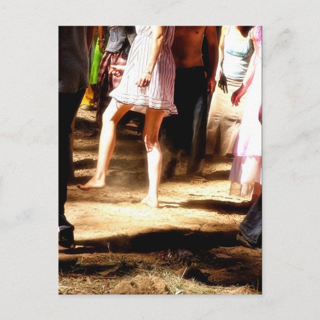 Carte postale Dancefloor Glimpses (Devant)