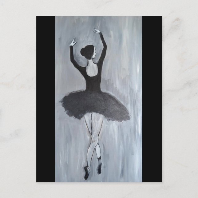 CARTE POSTALE DANCER BALLERINA (Devant)