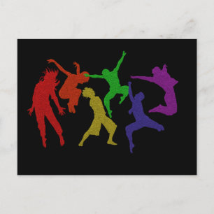 Carte Postale Dancers Postcard