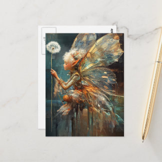Carte Postale Dandelion Fairy