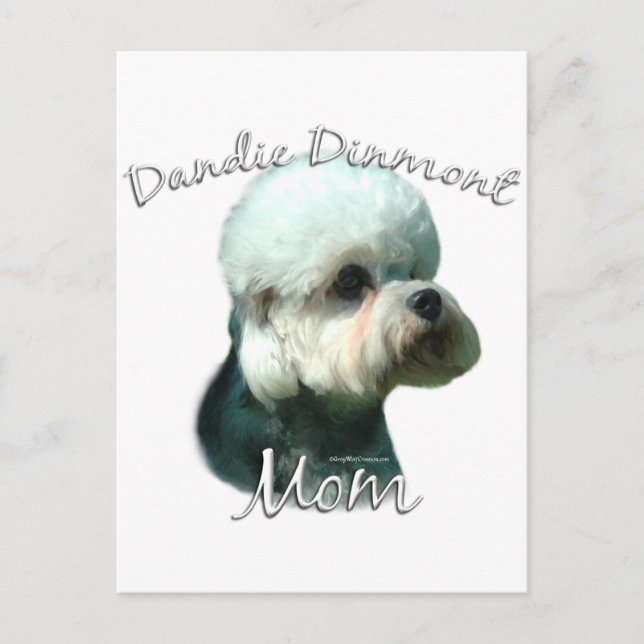 Carte Postale Dandie Dinmont Terrier Maman 2 (Devant)