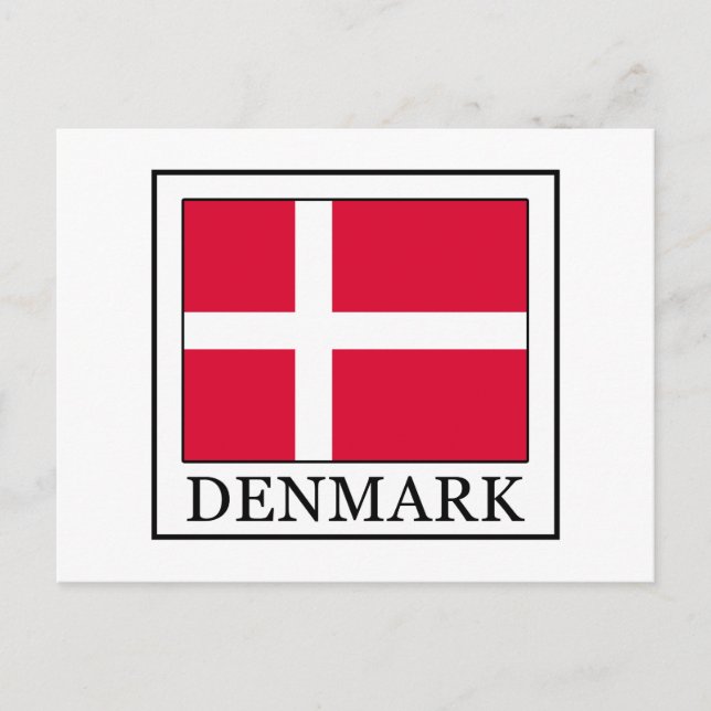 Carte Postale Danemark (Devant)
