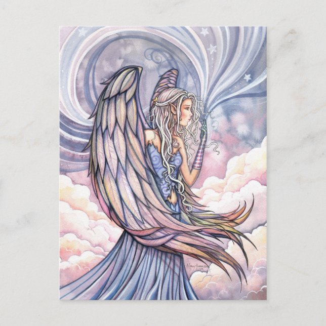 Carte postale d'ange par Molly Harrison (Devant)