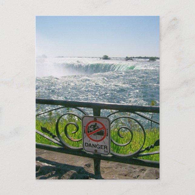 Carte Postale Danger? (Devant)