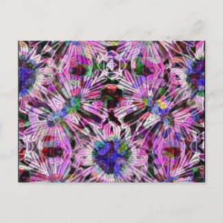 CARTE POSTALE DANGER DE COULEURS