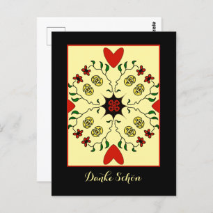 Carte postale Danke schön