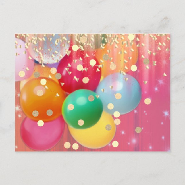 Carte postale d'anniversaire (Devant)