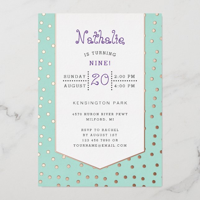 Carte postale d'anniversaire pastel en confettis d (Recto)