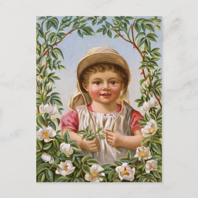 Carte postale d'anniversaire vintage (Devant)