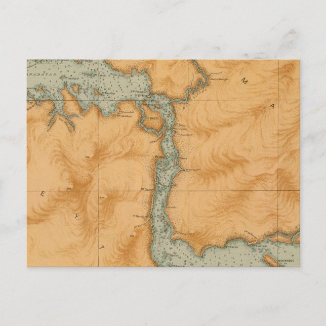 Carte Postale Dans 30 de détroit de Juanico (Devant)