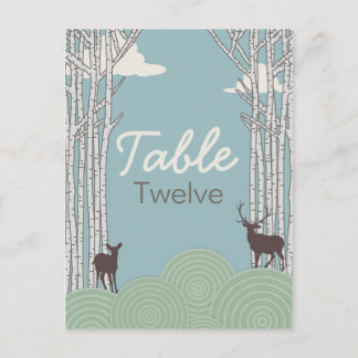 Carte Postale Dans la forêt,