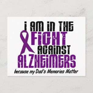 Carte Postale Dans la lutte contre la maladie d'Alzheimer