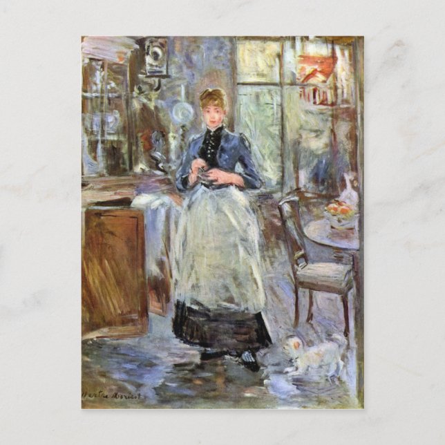 Carte Postale Dans la salle à manger de Berthe Morisot (Devant)