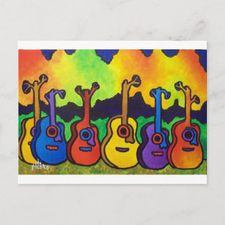 Carte Postale Dans la vie je chante par piliero