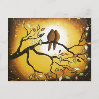 Carte Postale "Dans l'amour" de l'art original