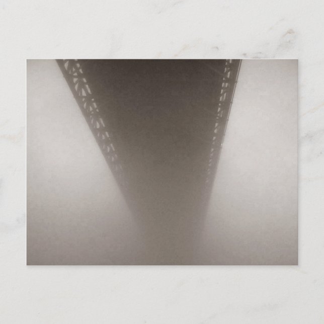Carte Postale Dans le brouillard (Devant)