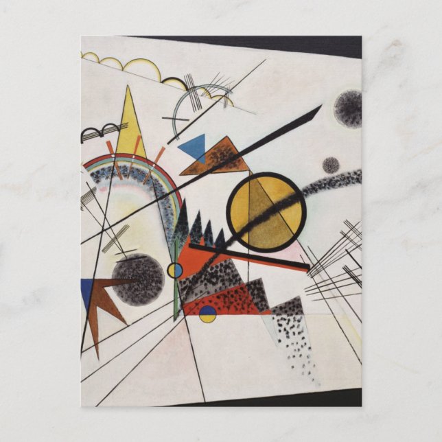 Carte Postale Dans le Carré noir (Devant)