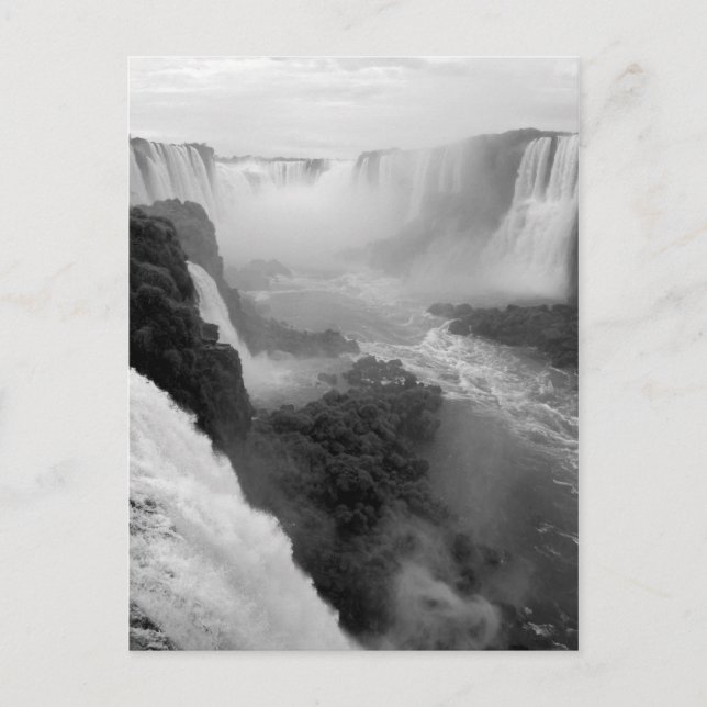 Carte Postale Dans le chaos de l'eau (Devant)