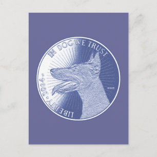 Carte Postale Dans le chien