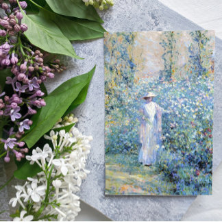 Carte Postale Dans le jardin