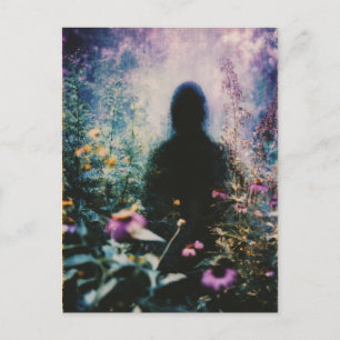 Carte Postale Dans le jardin Abstrait