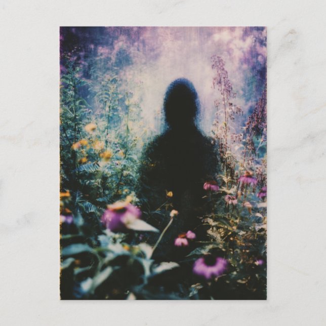 Carte Postale Dans le jardin Abstrait (Devant)