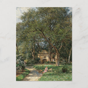 Carte Postale Dans le parc du château   Hugo Darnaut