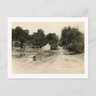 Carte Postale Dans le pays, Ledgewood NJ Vintage