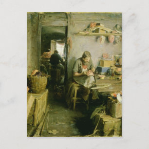 Carte Postale Dans le Studio Masque, 1897