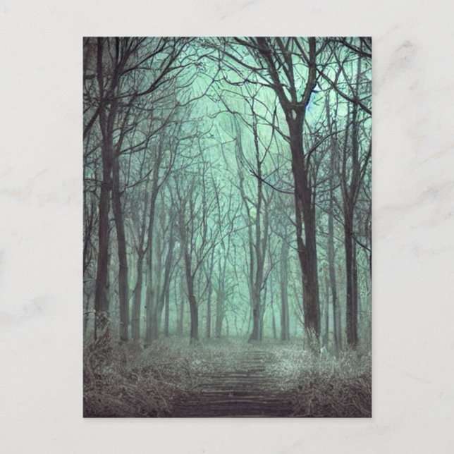Carte Postale Dans les bois hantés (Devant)