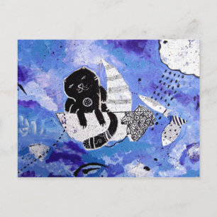 Carte Postale Dans les eaux du Rover Nile