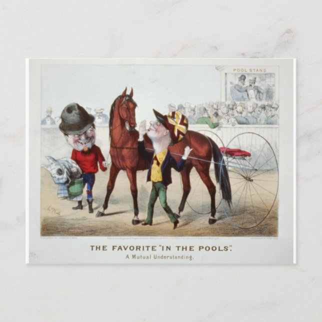 Carte Postale Dans Les Piscines 1876 (Devant)