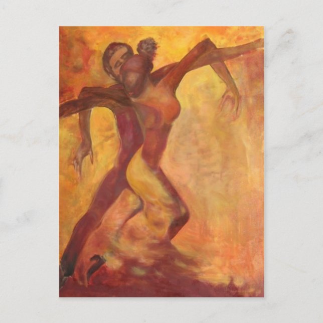 Carte Postale Danse (Devant)