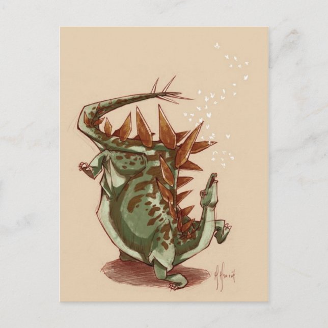 Carte Postale Danse (Devant)