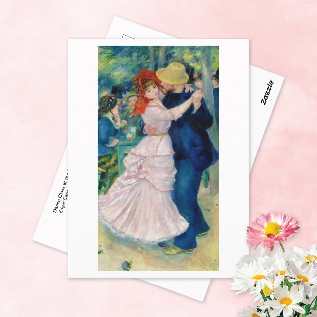 Carte Postale Danse à Bougival Pierre-Auguste Renoir (Créateur téléchargé)