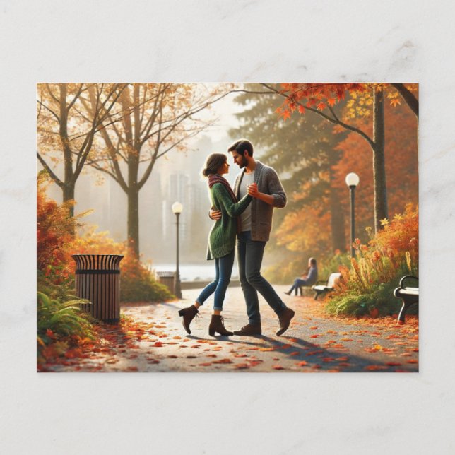 Carte Postale Danse à Stanley Park Vancouver Automne (Devant)