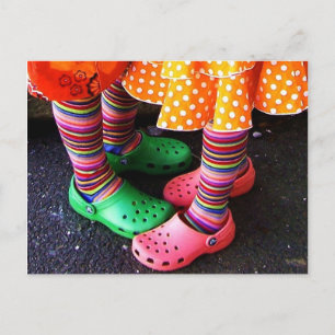 Carte Postale Danse arc-en-ciel