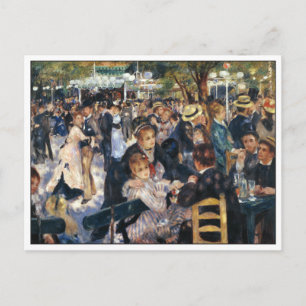 Carte Postale Danse au Moulin de la Galette par Renoir