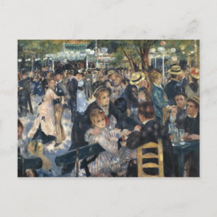 Carte Postale Danse au Moulin de la Galette par Renoir