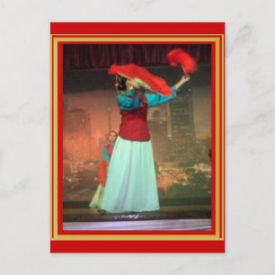 Carte Postale Danse avec fans