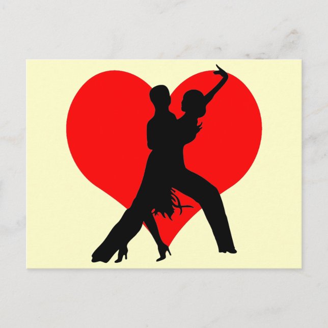 Carte Postale Danse cardiaque (Devant)