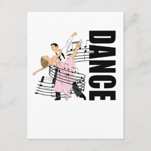 Carte Postale Danse Classique Ballroom Danse
