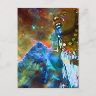 Carte Postale Danse cosmique