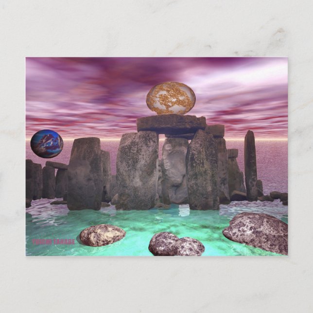 Carte Postale Danse cosmique 3 (Devant)