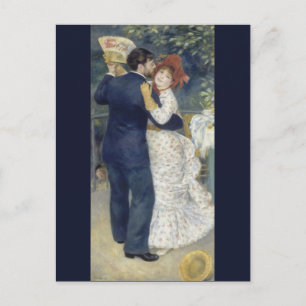 Carte Postale Danse country Pierre-Auguste Renoir