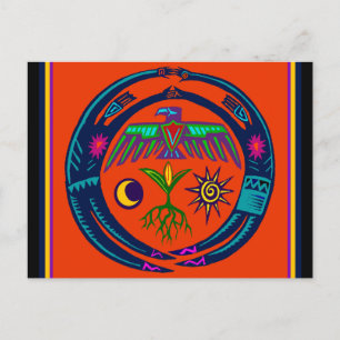 Carte Postale Danse de la pluie