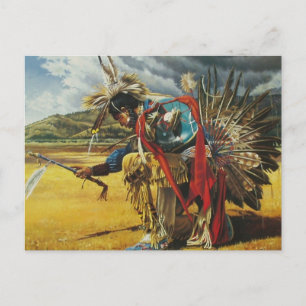 Carte Postale Danse de pluie