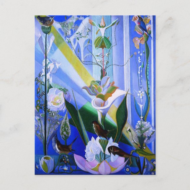 Carte Postale Danse de printemps par Joseph Stella (Devant)
