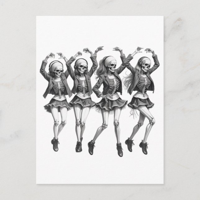 Carte Postale Danse des femmes mortes (Devant)