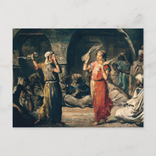 Carte Postale Danse des mouchoirs, 1849